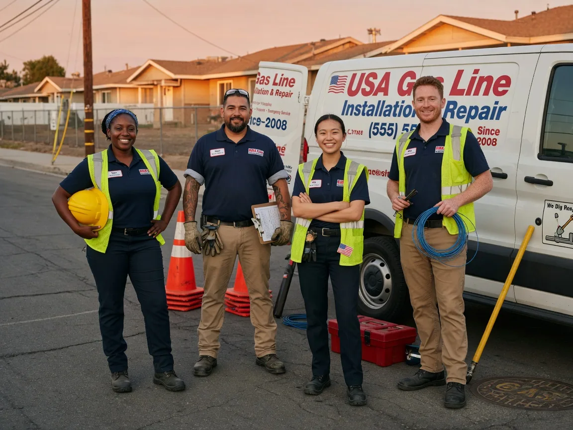 Gas Line Installation company in Rescue, CA